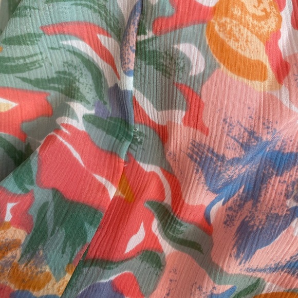 Vintage 90’s / Y2K Victorias Sectet Gold Label Floral Robe, size Medium / OS - Picture 8 of 10